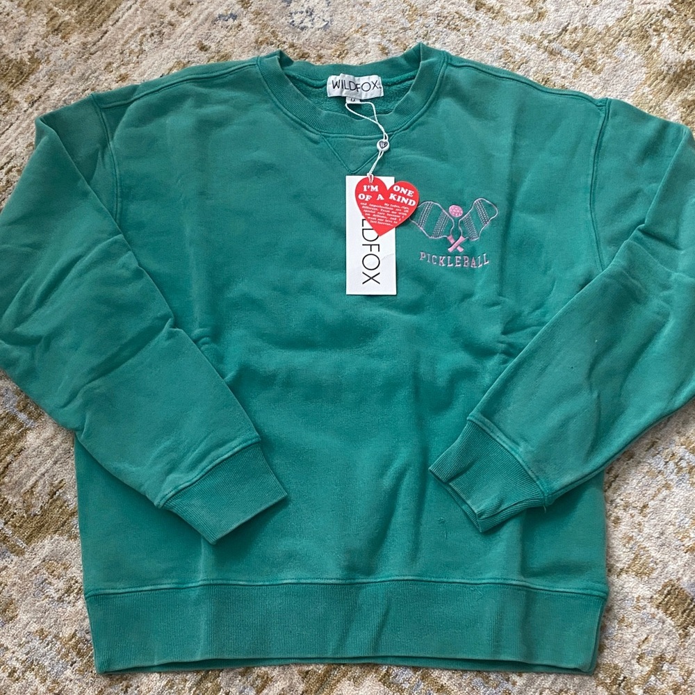 Wildfox pickleball sweater Medium